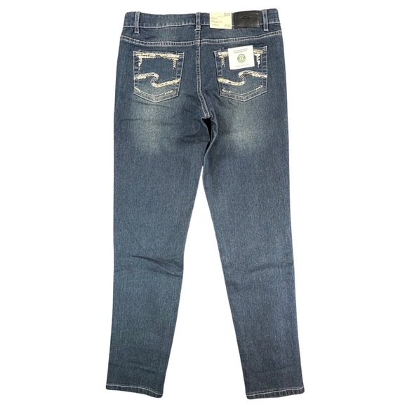 Silver Jeans Co. Other - Silver Jeans Co Sasha Skinny Jeans Girls 16 Blue Eco Denim Slim Fit NWT